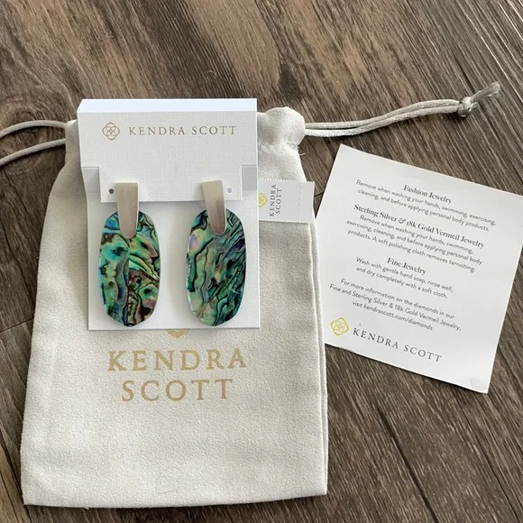 NWT Kendra Scott Aragon Drop Earrings - Picture 1 of 7